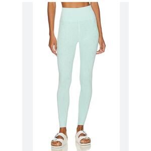 SPIRITUAL GANGSTER Love Sculpt Jacquard Legging in Beachglass Sun Tile Size XS/S